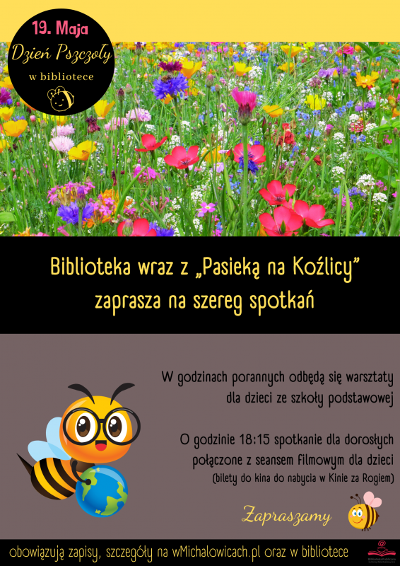 Światowy Dzień Pszczoły w bibliotece